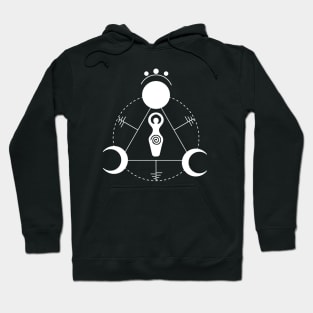 Triple Moon Goddess Hoodie